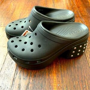 Studded Crocs Siren Clogs